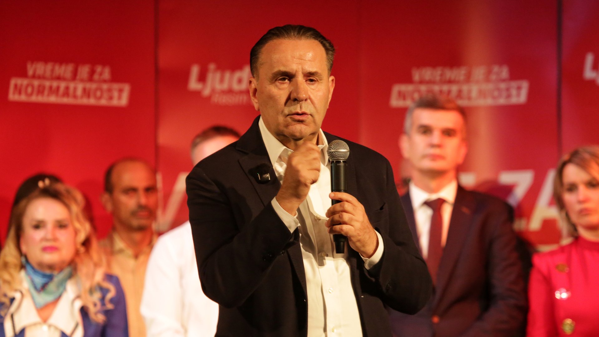 Predizborni skup liste Rasim Ljajić – Ljudski u Priboju